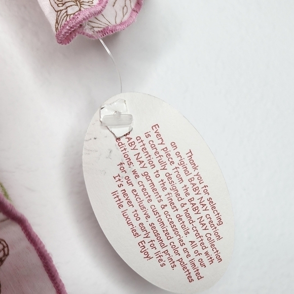 Baby Nay NWT Dress Ruffle Floral Butterfly Toddler 18 Months - Picture 7 of 7